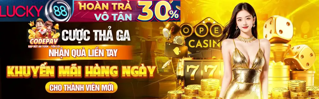 Banner khuyến mãi 88clup hấp dẫn